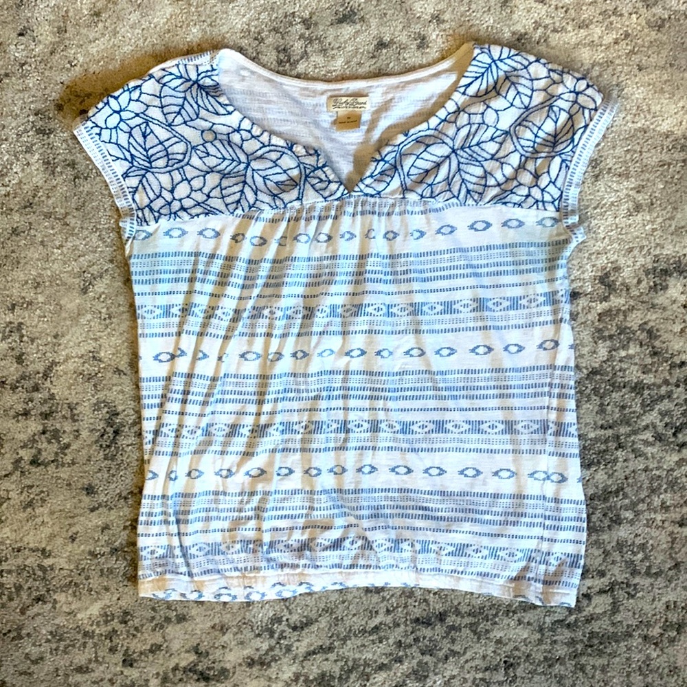 Lucky Brand Live in Love - Decorative Blouse